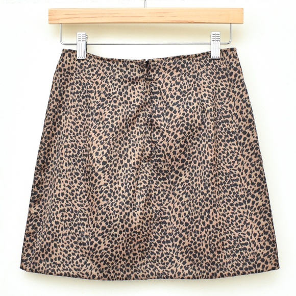 Vintage XOXO Cheetah Print Mini Skirt - Picture 3 of 5